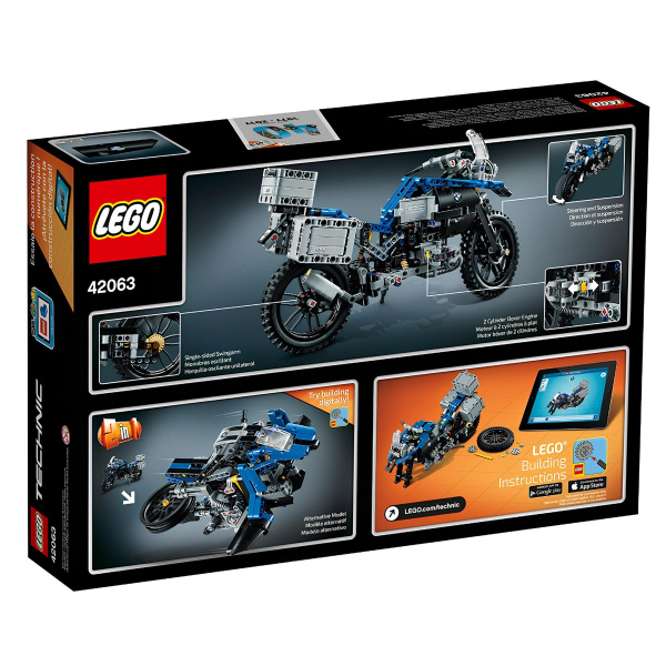 Конструктор LEGO Technic 42063 Приключения на BMW R 1200 GS